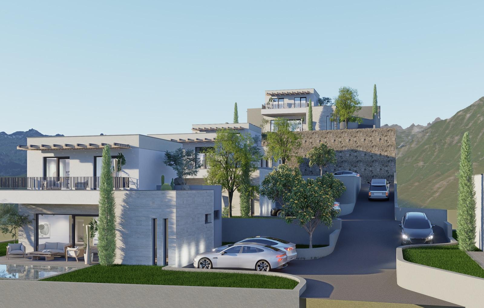 Giriş ve Otopark Cephesi